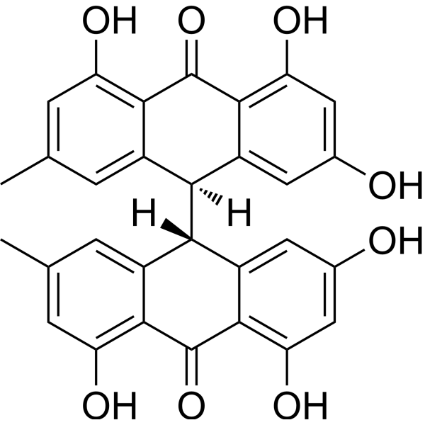 (±)-Emodin bianthrone 61281-20-7